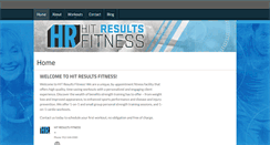 Desktop Screenshot of hitresultsfitness.com